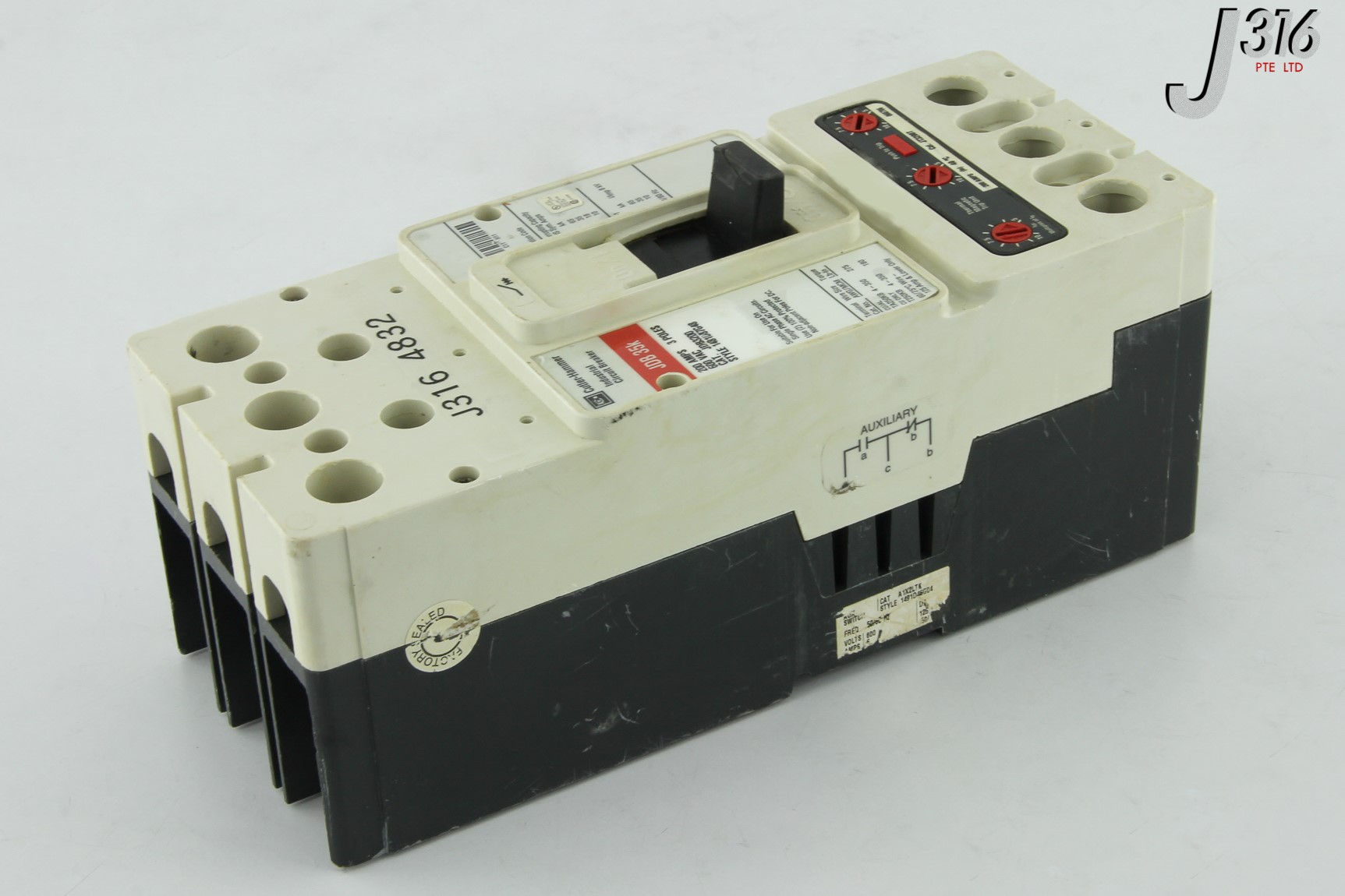 4832 CUTLER-HAMMER INDUSTRIAL CIRCUIT BREAKER JDB 35K JDB3200 | eBay